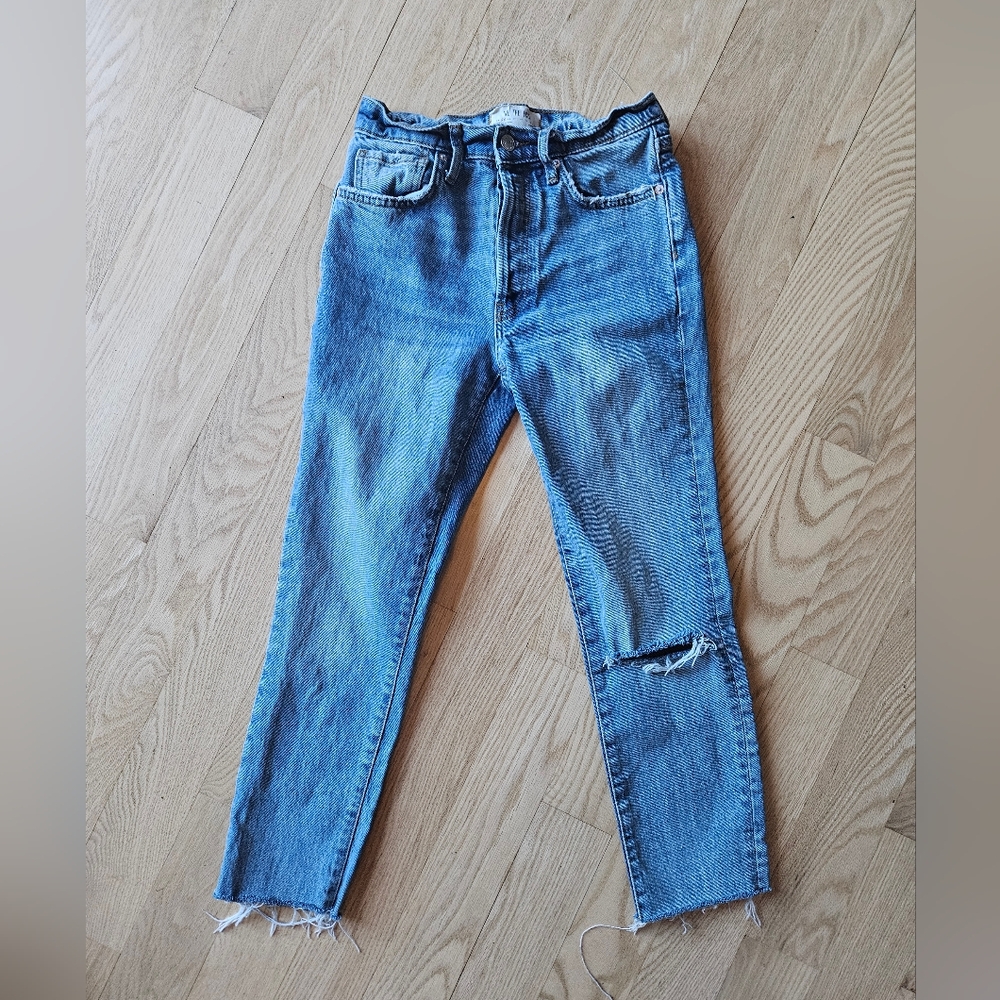 We the free distressed skinny jean size 25